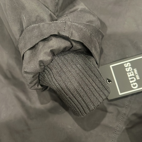 GUESS Sherpa lined military jacket. Size L. NWT - Picture 7 of 7